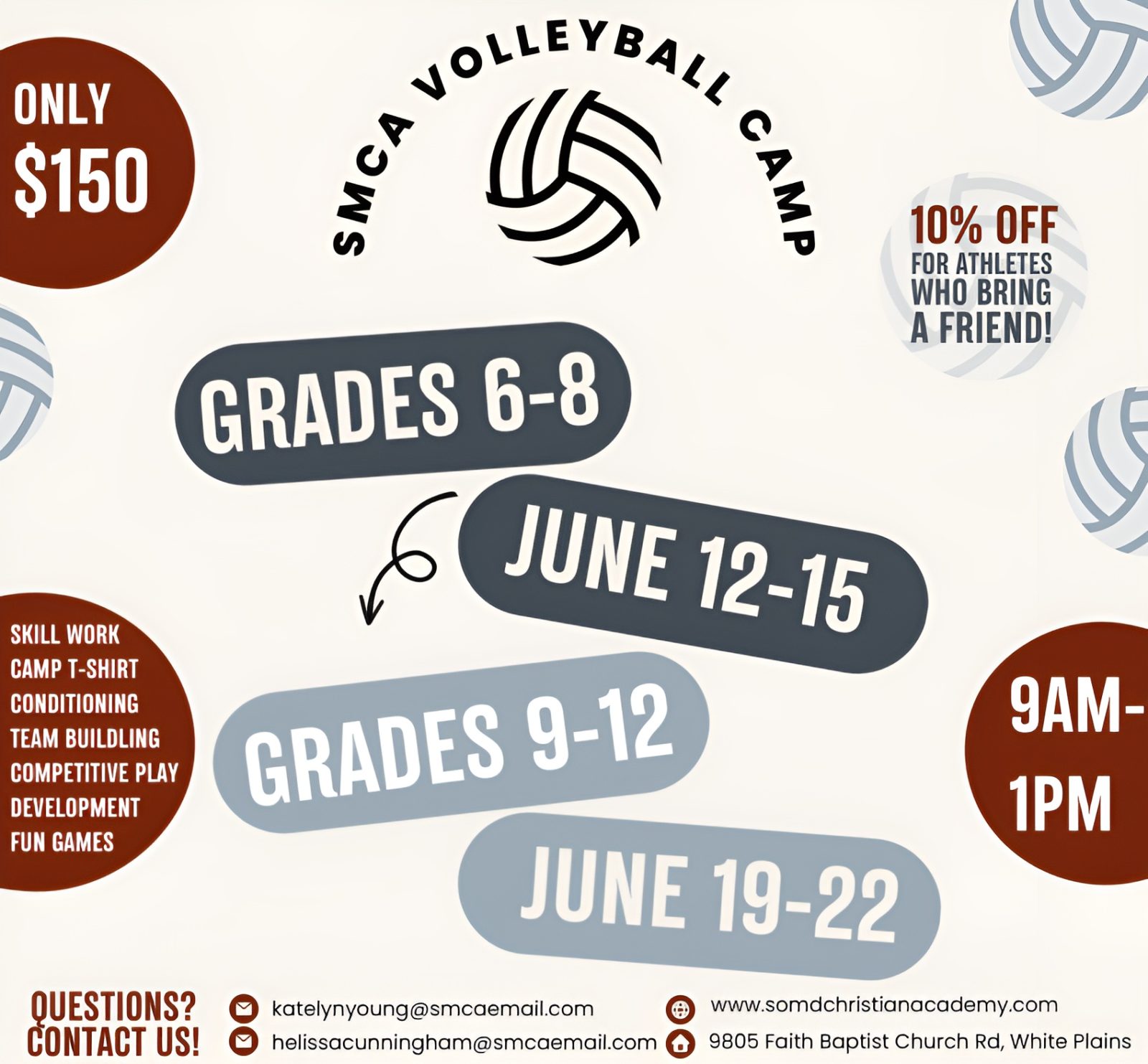 volleyball-summer-camp-southern-maryland-christian-academy